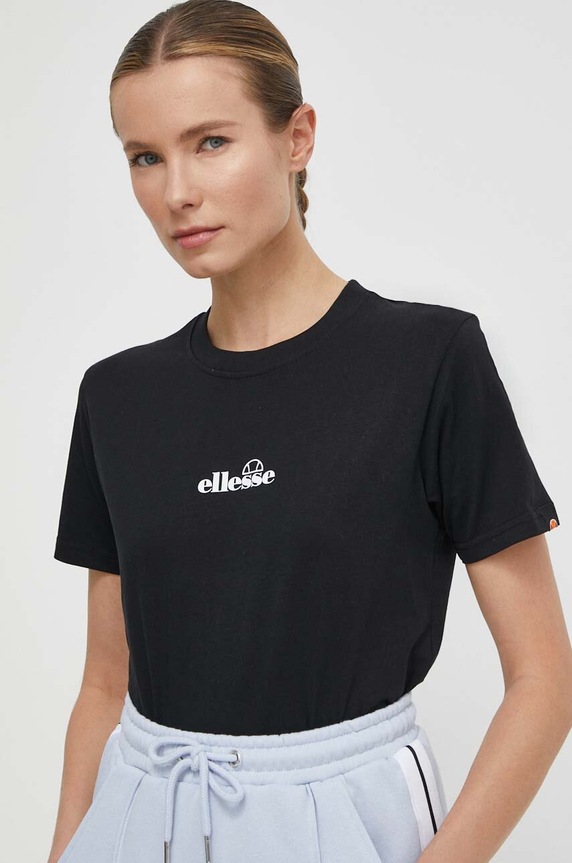 Ruházat Ellesse pamut póló SGP16453 fekete