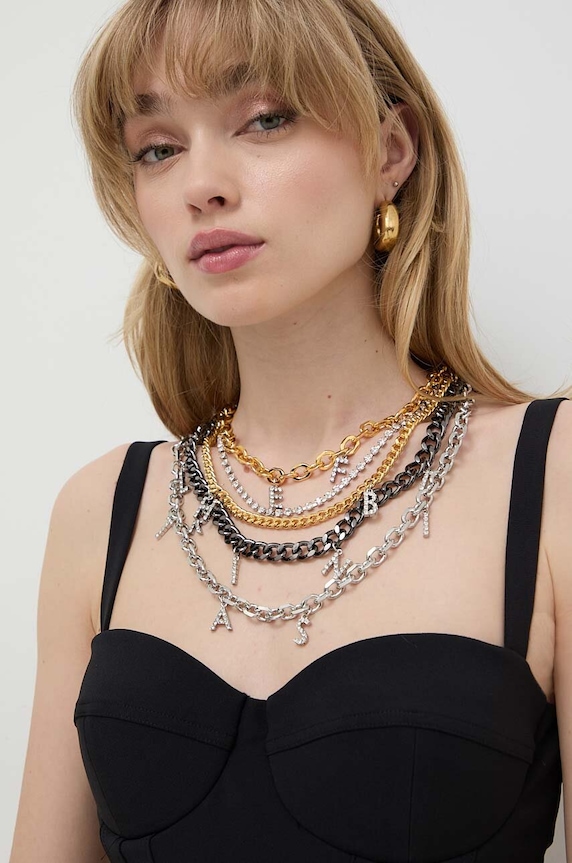 Top Elisabetta Franchi TO01742E2 čierna SS24