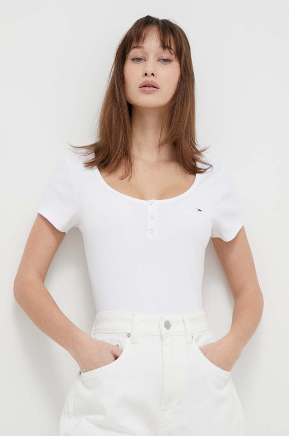 Μπλουζάκι Tommy Jeans 2-pack slim πολύχρωμο DW0DW17882