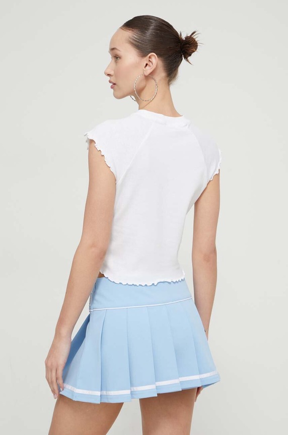 Odjeća Top Tommy Jeans DW0DW17884 bijela