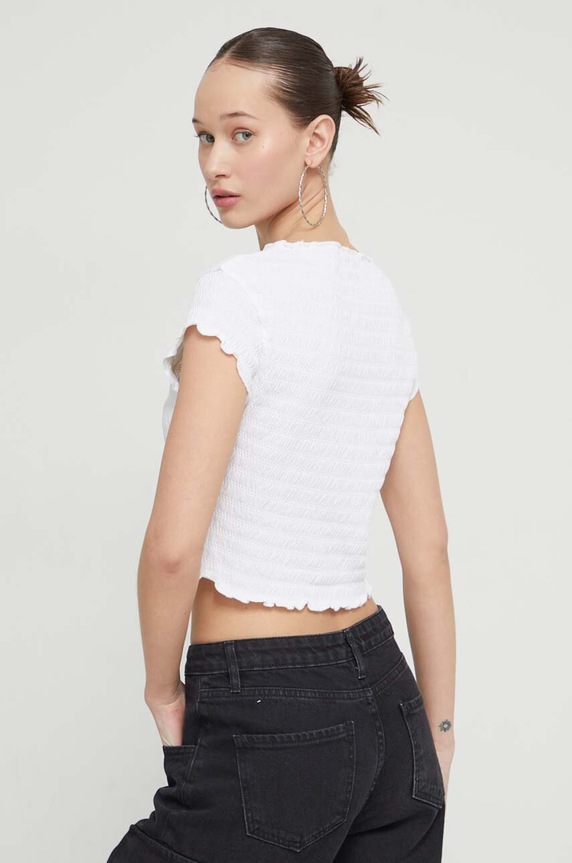 Oblečení Tričko Tommy Jeans DW0DW17888 bílá