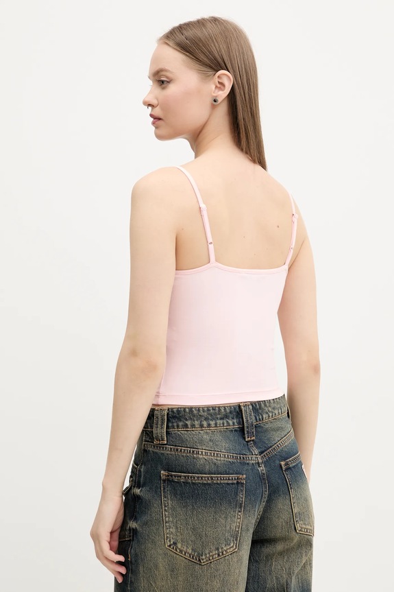 Tommy Jeans top 2-pack DW0DW18148 różowy