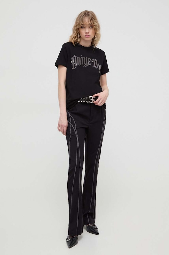 Aniye By pamut póló 185169 fekete SS24