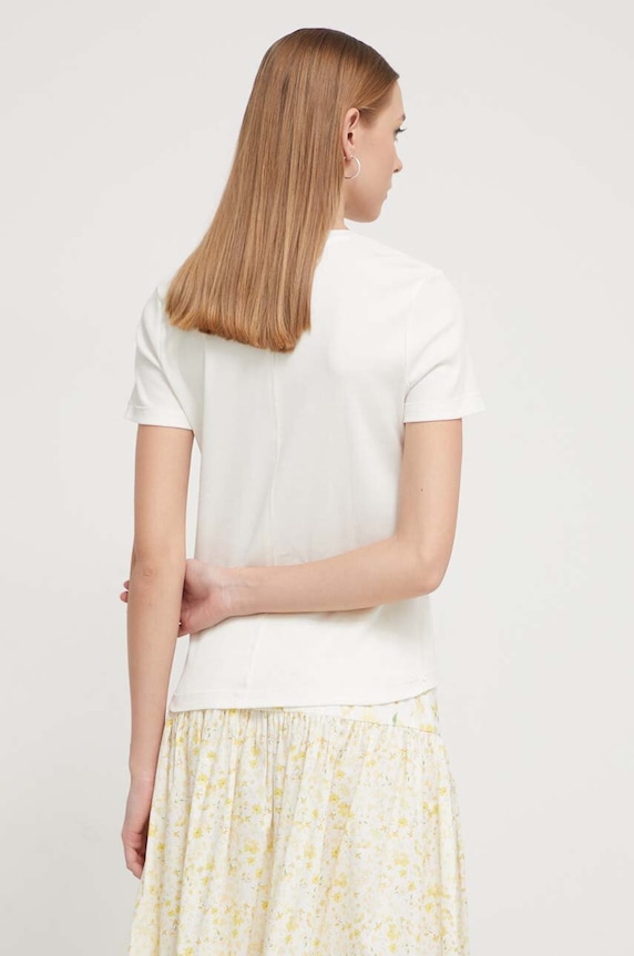 Îmbrăcăminte Desigual tricou 24SWTK67 bej