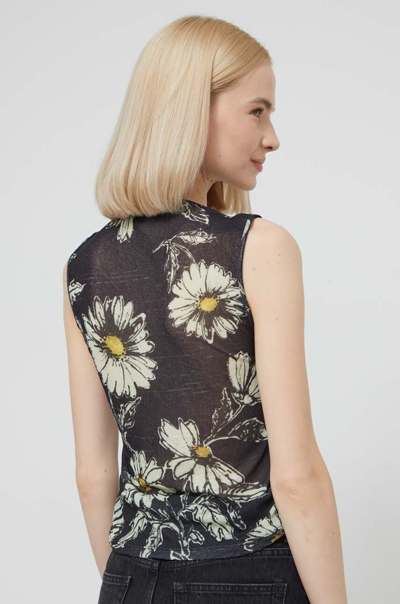 Oblečení Top Desigual CRETU 24SWTK24 černá