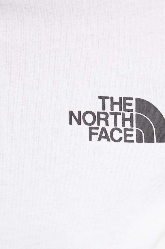 Bavlnené tričko The North Face W S/S Redbox Slim Tee biela NF0A87NMFN41