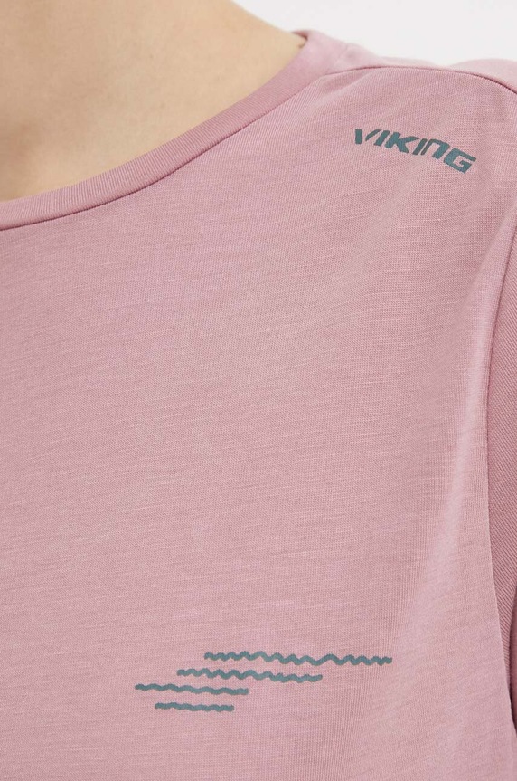 Viking T-shirt trekkingowy damski Morain 500.26.7111 fioletowy