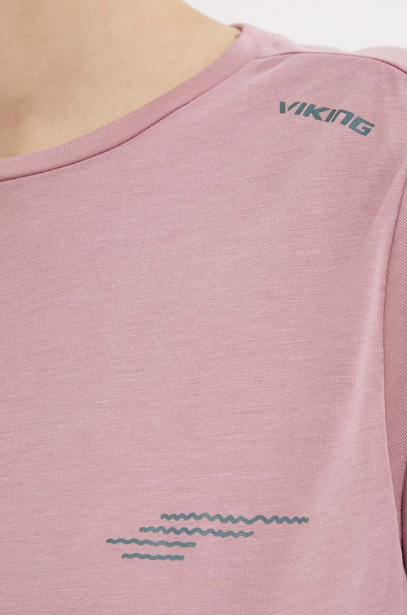 Viking T-shirt trekkingowy damski Morain 500.26.7111 fioletowy