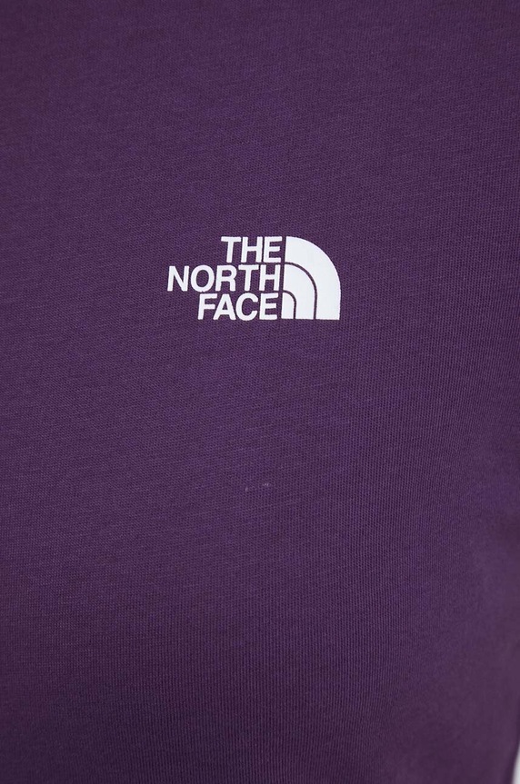 The North Face tricou NF0A87NHV6V1 violet
