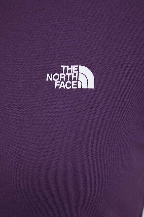 The North Face tricou NF0A87NHV6V1 violet