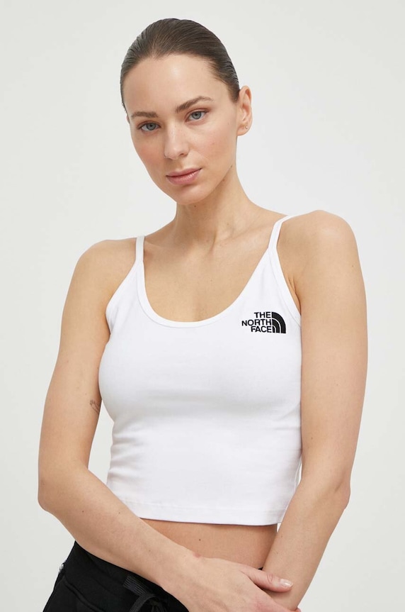 Oblečenie Top The North Face NF0A55AQFN41 biela