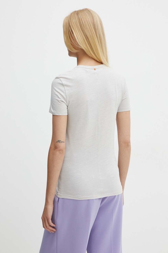 Abbigliamento Boss Orange t-shirt in cotone 50504201 grigio