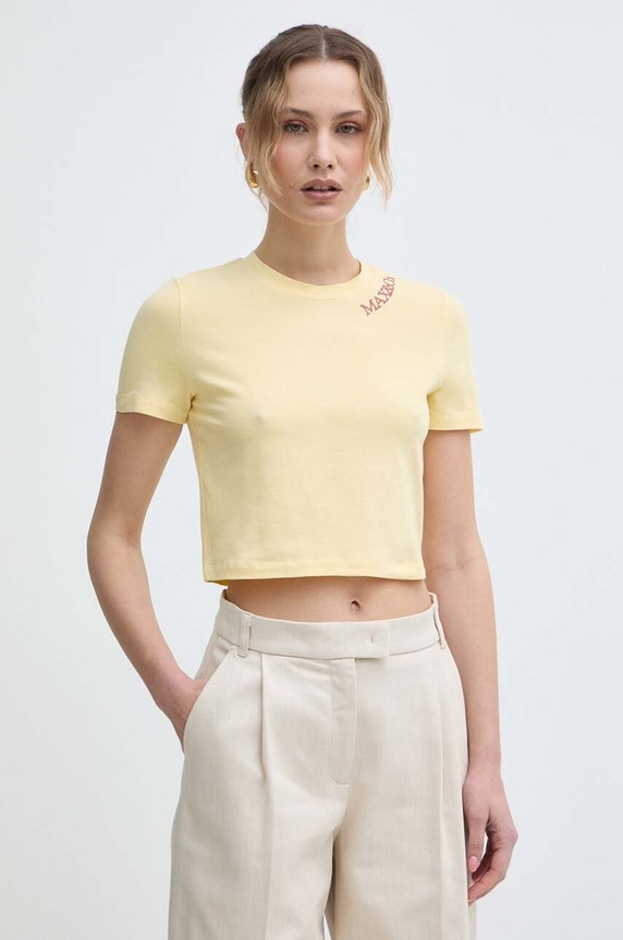 MAX&Co. t-shirt sárga 2416941094200