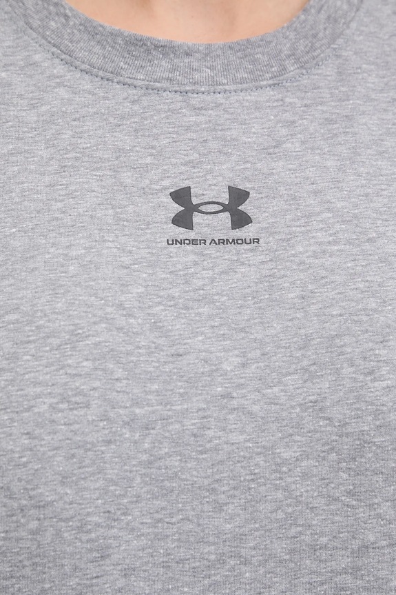 Under Armour t-shirt Γυναικείο με βαμβάκι Campus Core 1383648 γκρί