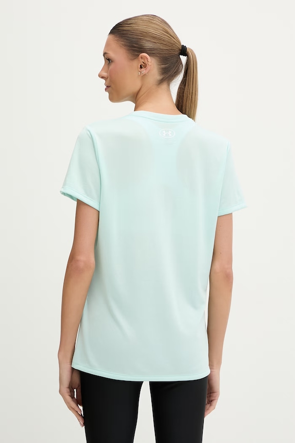 Ρούχα Under Armour t-shirt γυμναστικής γυναικείο 1384229 τιρκουάζ