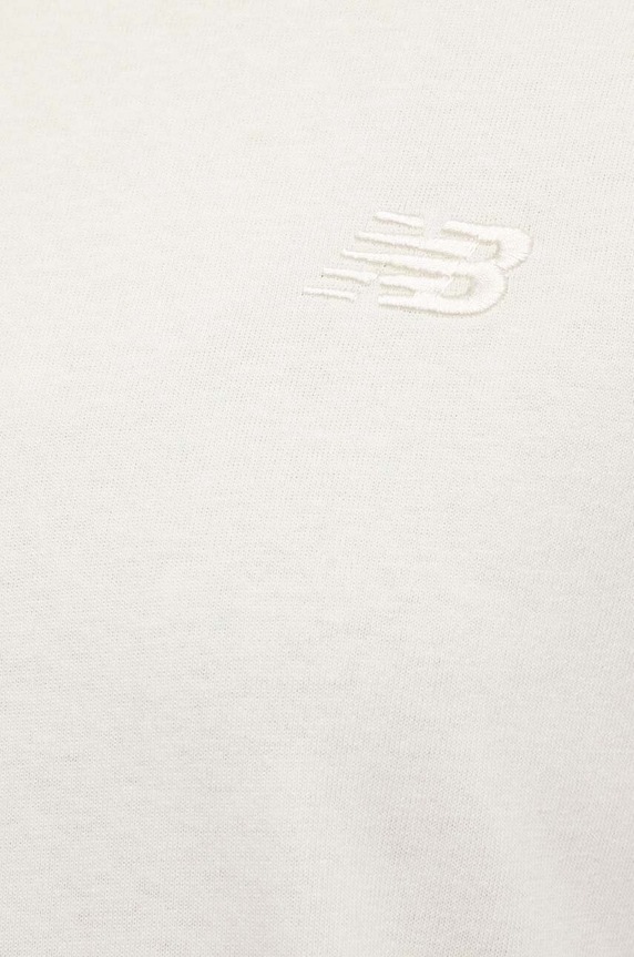 New Balance t-shirt bawełniany WT41501LIN WT41501LIN beżowy