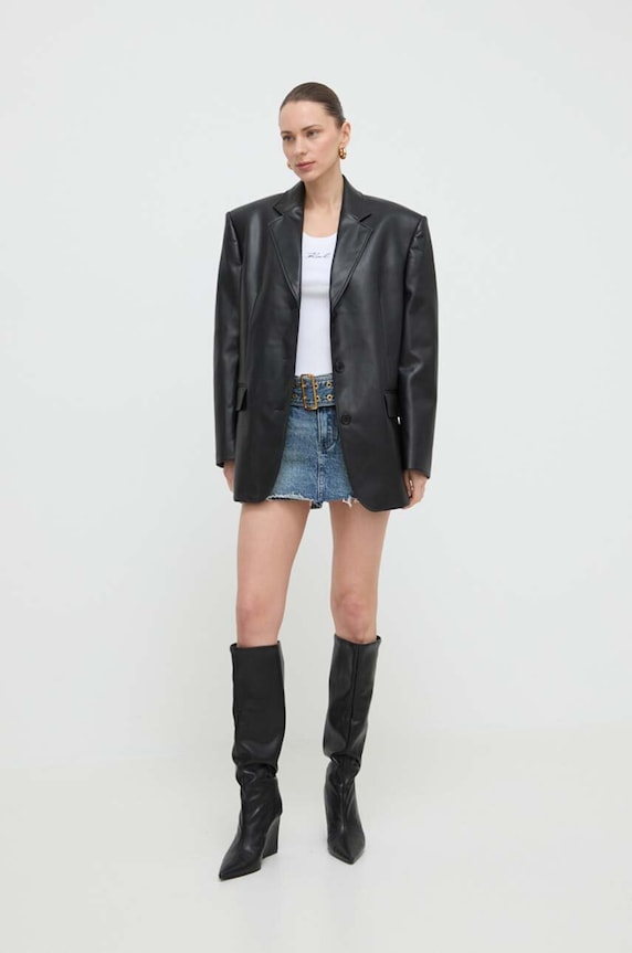 Karl Lagerfeld pamut top 241W1712 fehér SS24