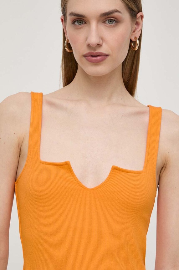 Top Karl Lagerfeld πορτοκαλί 241W1717