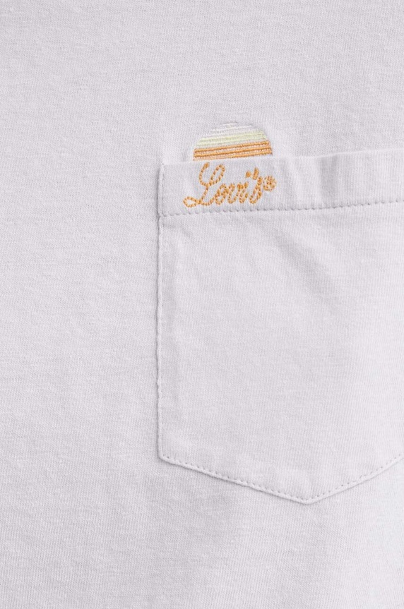 Levi's t-shirt bawełniany A7212 fioletowy