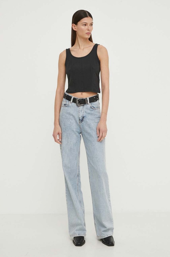 Levi's top A7533 fekete SS24