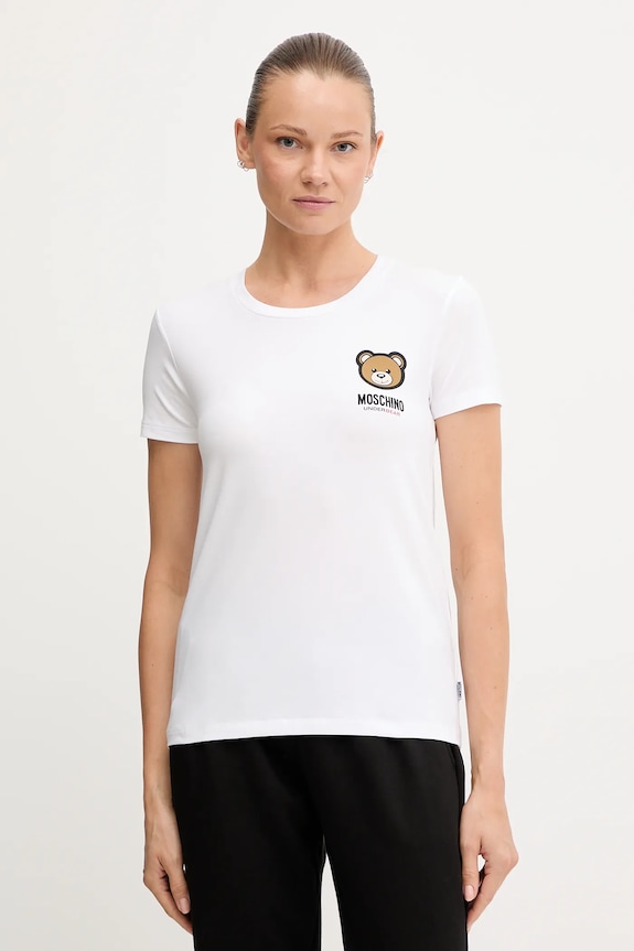 Moschino Underwear t-shirt beżowy 0788.4410