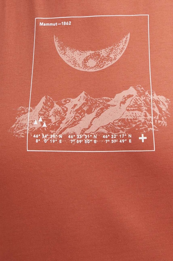 Mammut top sportowy Core pomarańczowy 1017.04002