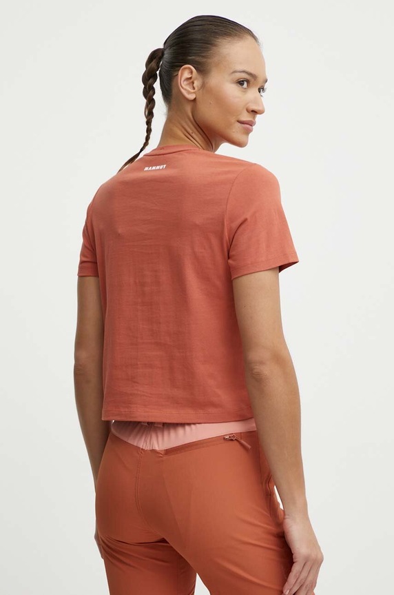 Odzież Mammut t-shirt Massone 1017.05171 pomarańczowy