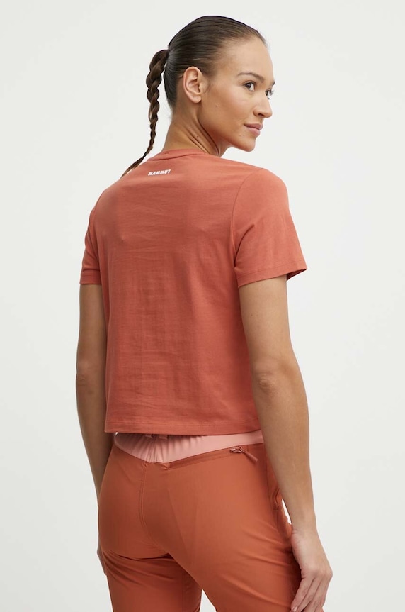 Odzież Mammut t-shirt Massone 1017.05171 pomarańczowy