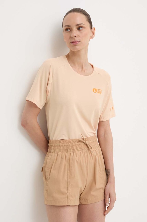 Picture tricou sport Ice Flow print portocaliu WTS547