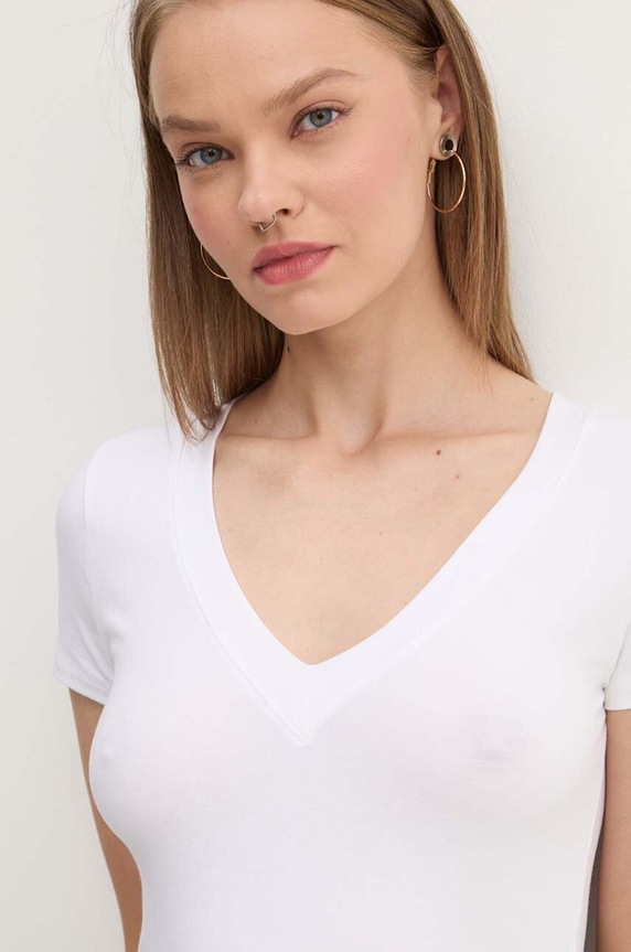 Abercrombie & Fitch t-shirt biały KI139.4420.100