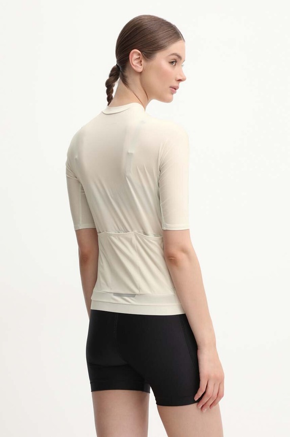 Odjeća Biciklistička majica kratkih rukava POC Pristine 53297 bež