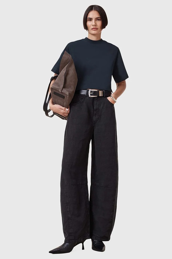 AllSaints pamut póló LOTTIE TEE W132JA