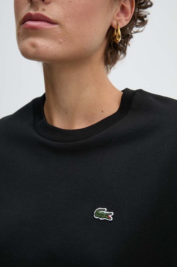 Lacoste tričko dámske bavlnené TF7215 čierna