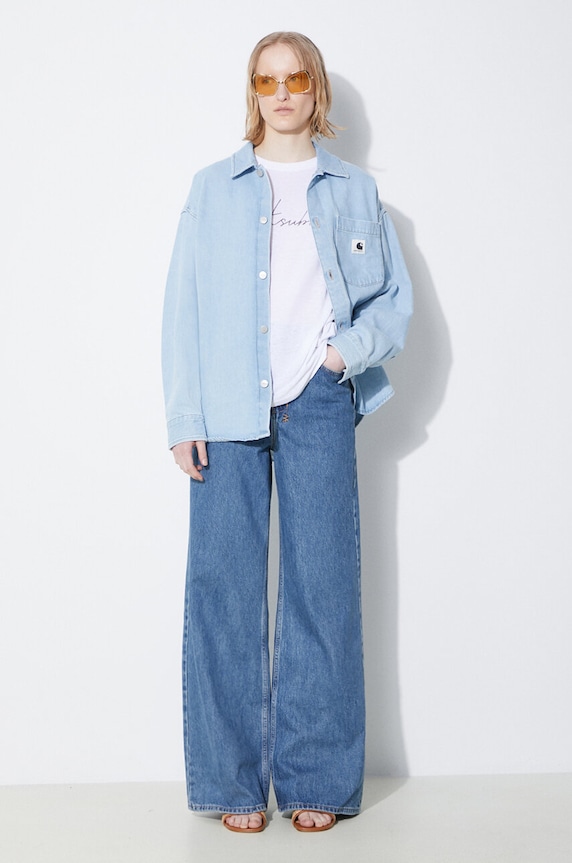 KSUBI tricou de in Script Klassic WSP24TE002 alb SS24