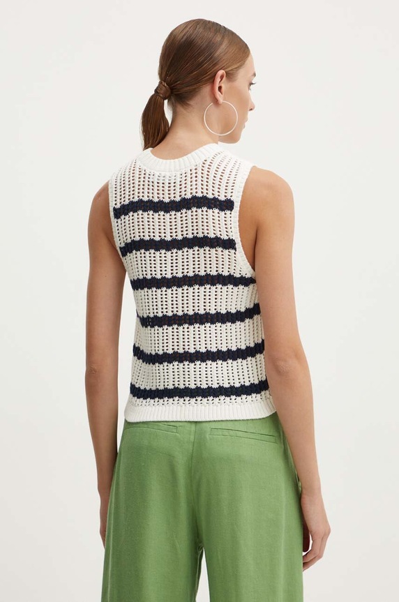 Odjeća Pamučni prsluk Hollister Co. KI350.4186.104 bež