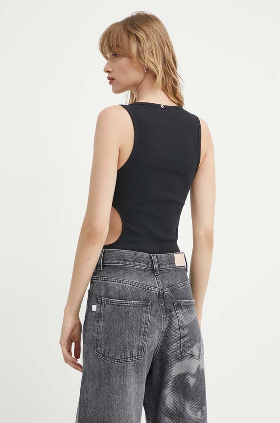 Odzież K+LUSHA body bawełniane KLDIANATJ009PX czarny
