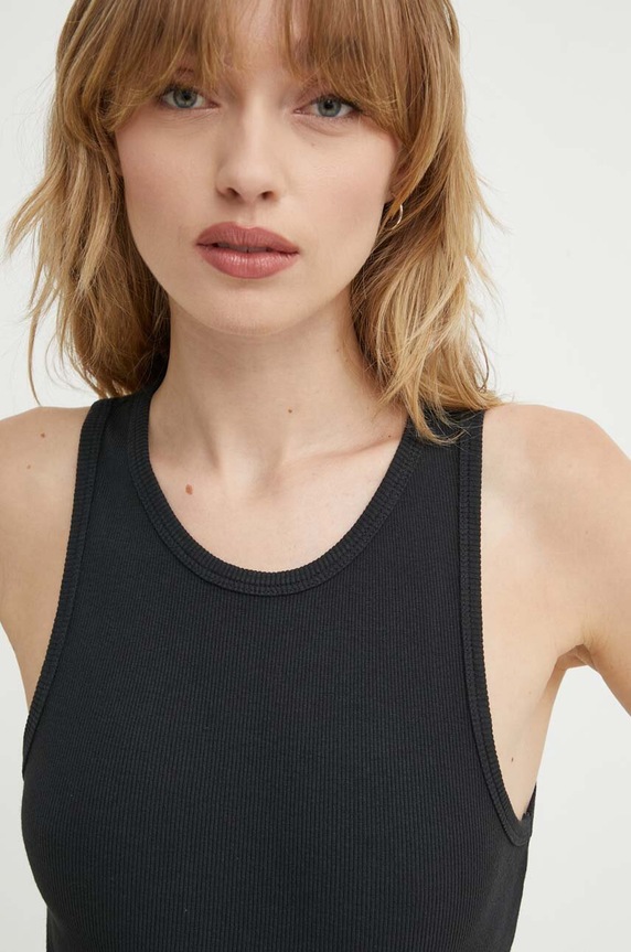 K+LUSHA body bawełniane KLDIANATJ009PX czarny