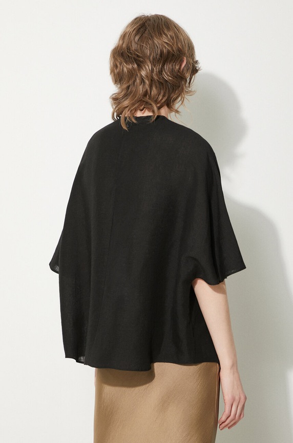 Odjeća Lanena majica Undercover Blouse UC1D1402.2 crna