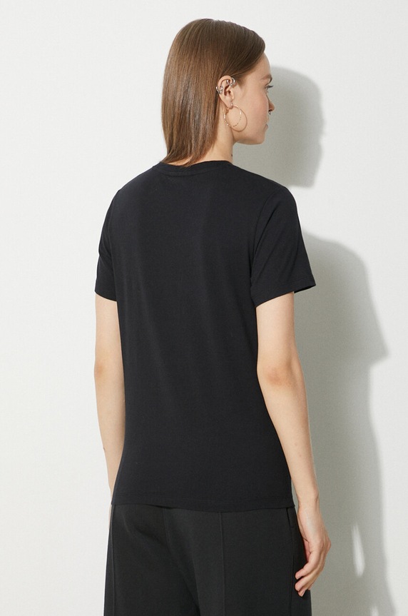 Clothing Maison Kitsuné cotton t-shirt Baby Fox Patch Regular Tee Shirt MW00110KJ0008 black