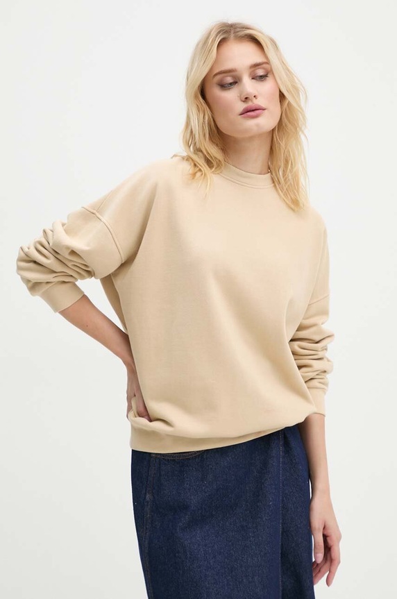 2NDDAY bluza bawełniana CN bawełna beżowy 2242243389