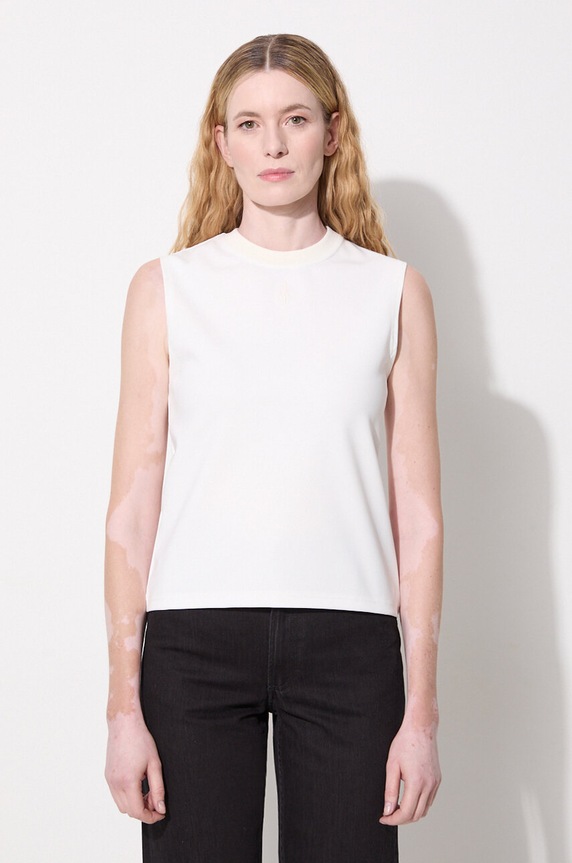 Top JW Anderson Anchor Embroidery Tank Top regular biela JO0216.PG0999.001