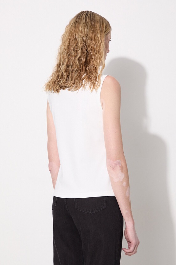 Oblečenie Top JW Anderson Anchor Embroidery Tank Top JO0216.PG0999.001 biela