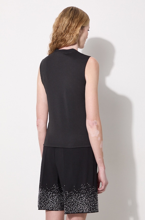 Одежда Топ JW Anderson Anchor Embroidery Tank Top JO0216.PG0999.999 чёрный