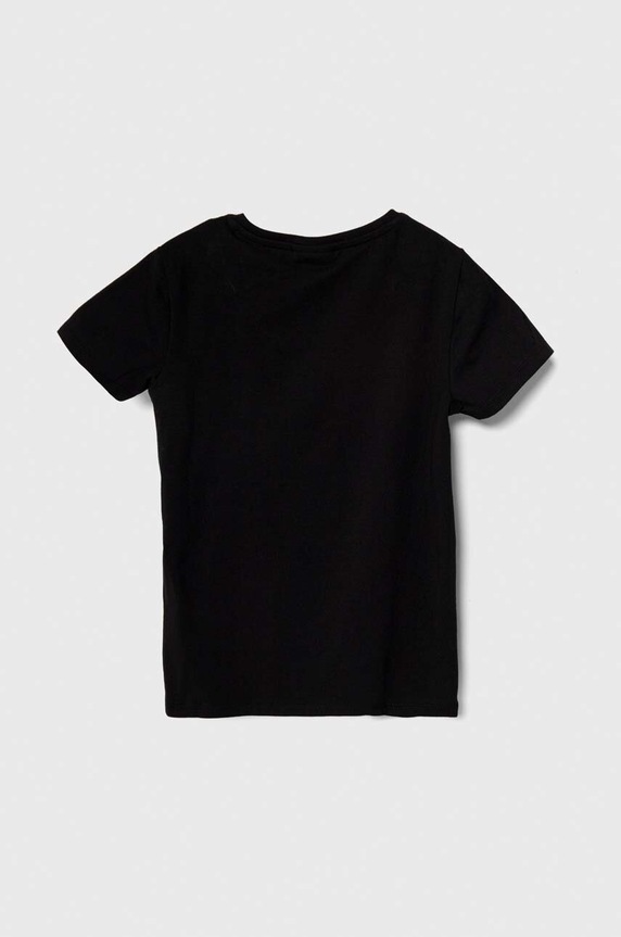 Guess tricou copii J4RI49.J1314.PPYH negru AW24