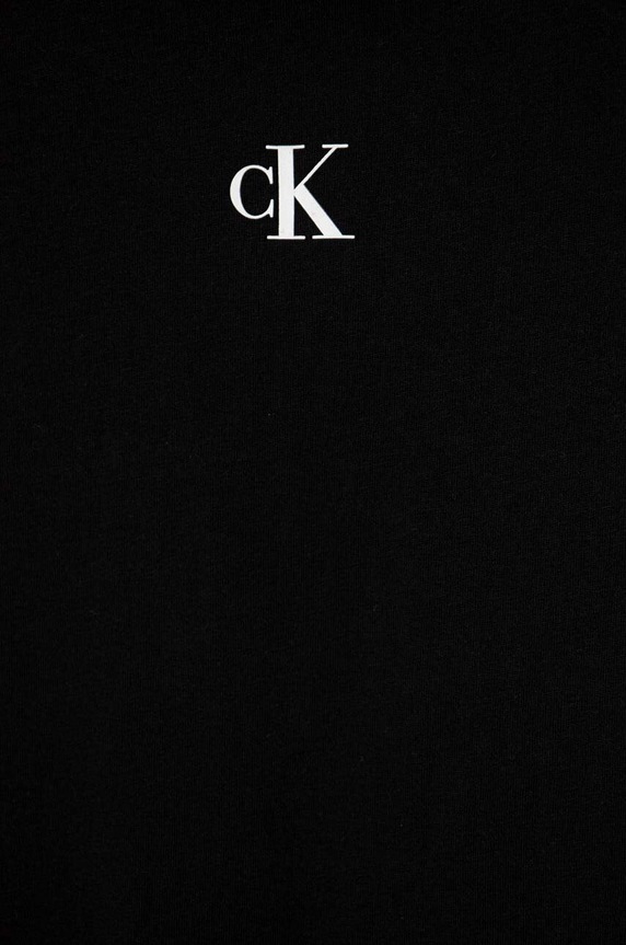 Fete Calvin Klein Jeans tricou de bumbac pentru copii IG0IG02136.116.PPYH negru