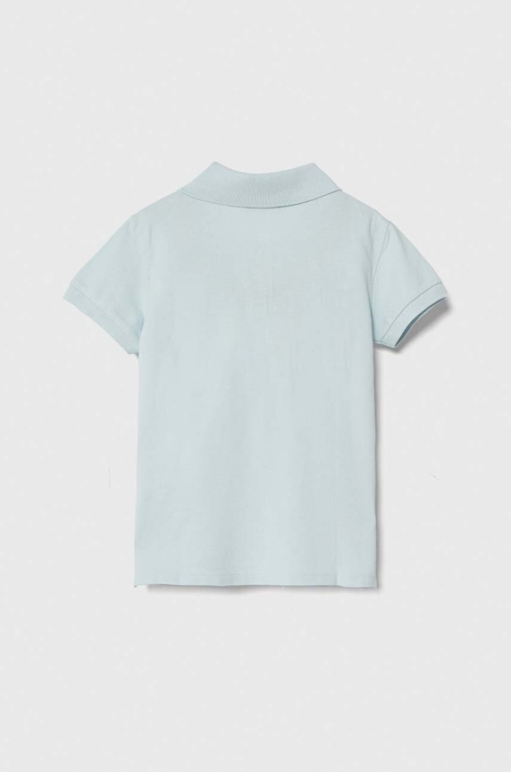 United Colors of Benetton polo dziecięce 3WG9G300A.P.Seas.PPYH niebieski SS24
