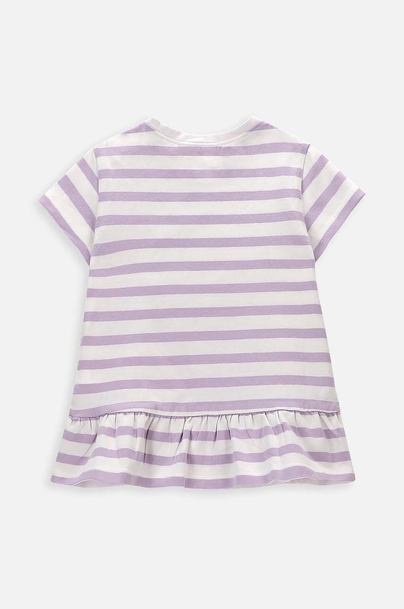 Coccodrillo t-shirt niemowlęcy WC4144601OWN fioletowy SS24