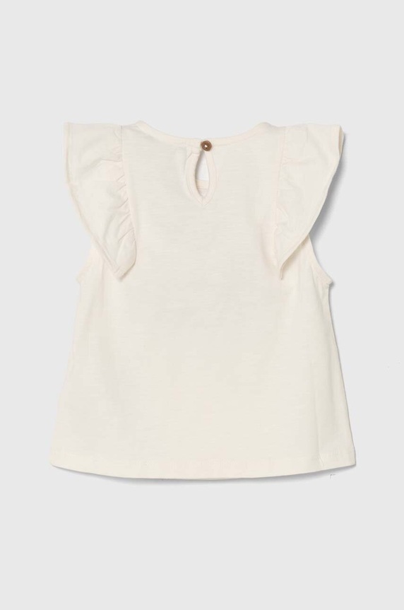 United Colors of Benetton top copii 3LHAG10EM.P.Seasonal bej SS24