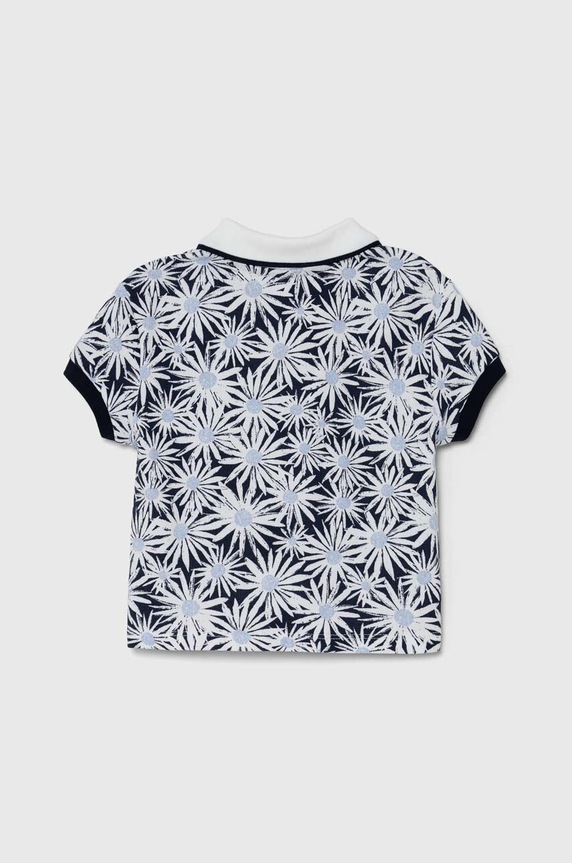 United Colors of Benetton polo dziecięce 3LRYG300Q.P.Seasonal granatowy SS24