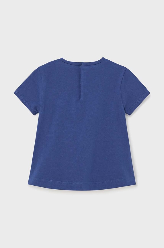 Mayoral t-shirt niemowlęcy 1014.4Q.Baby.PPYH granatowy SS24